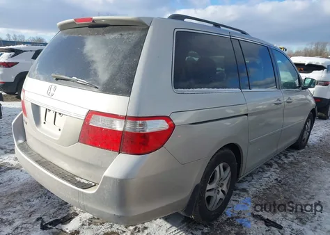 2007 Honda Odyssey Ex from USA, damaged, VIN 5FNRL38407B402927